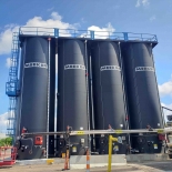 MIDWEST PLANT ADDS 4TH AC TANK TO TANK FARM